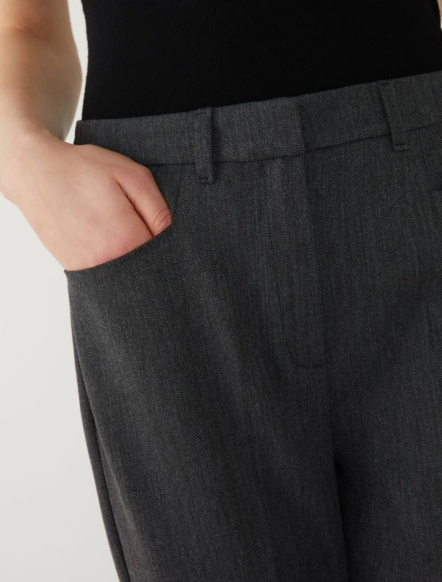 Pantalone sartoriale tailleur sigaretta microspigato iBlues