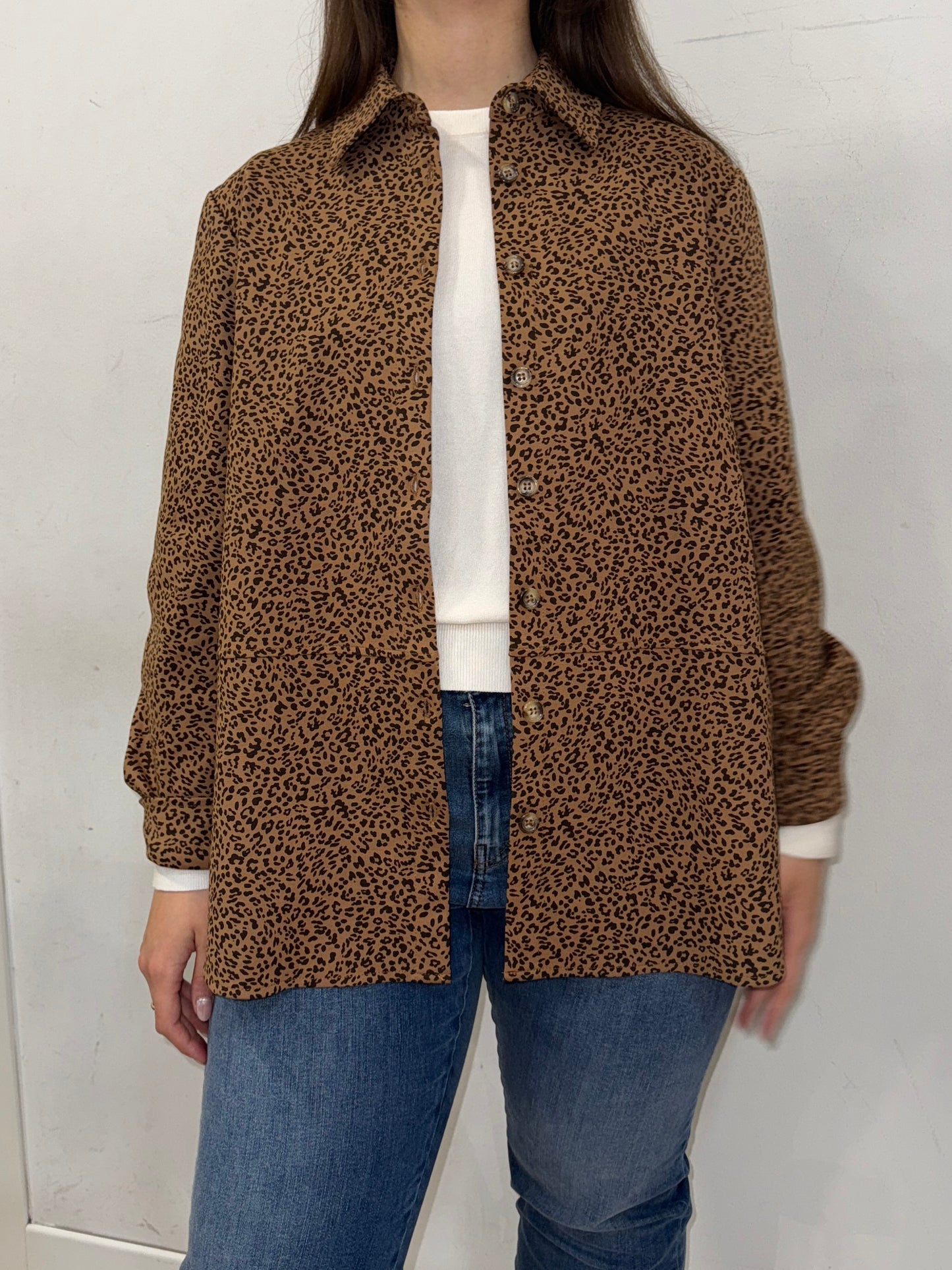 Camicia felpa ANIMALIER