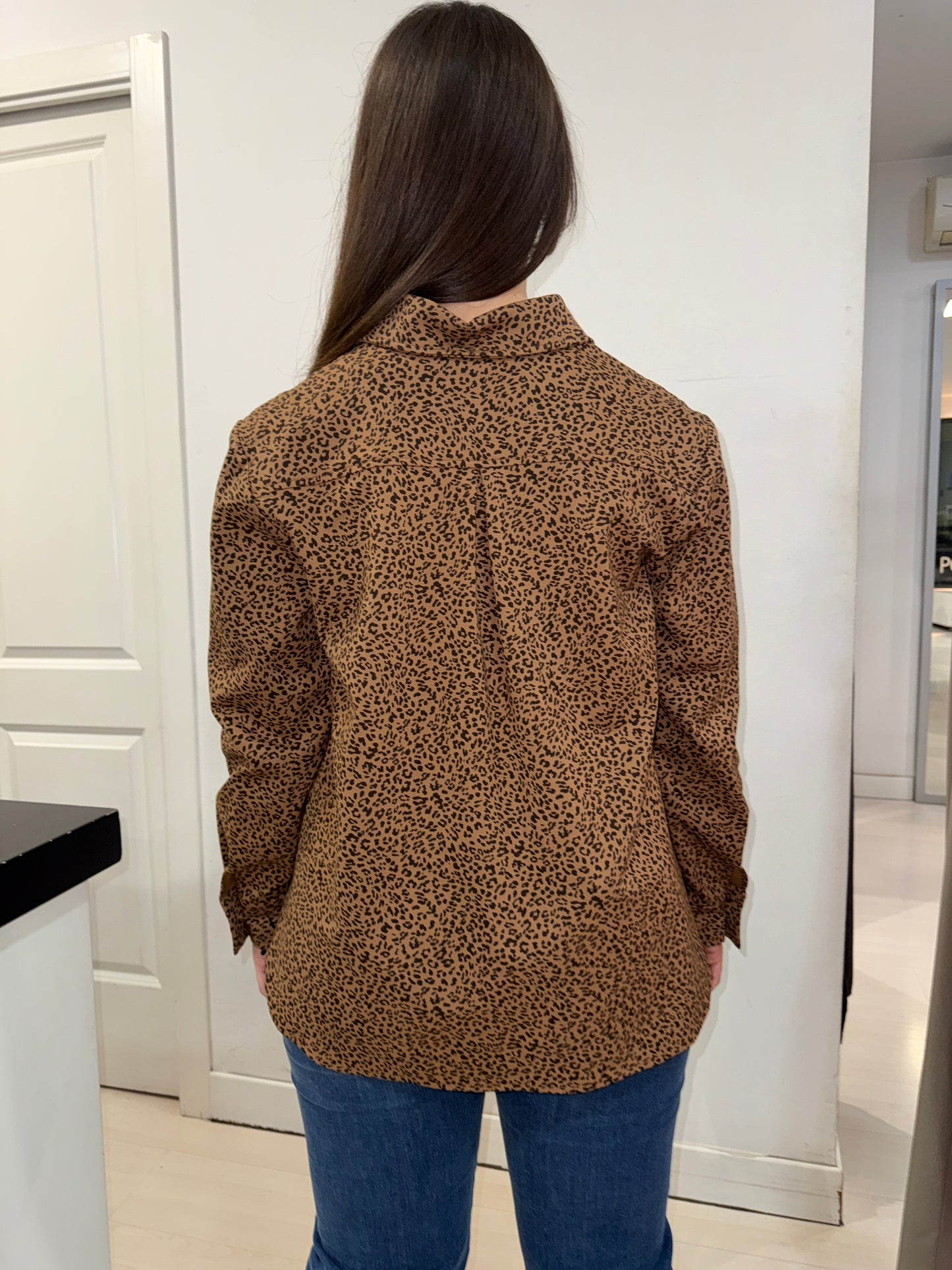 Camicia felpa ANIMALIER
