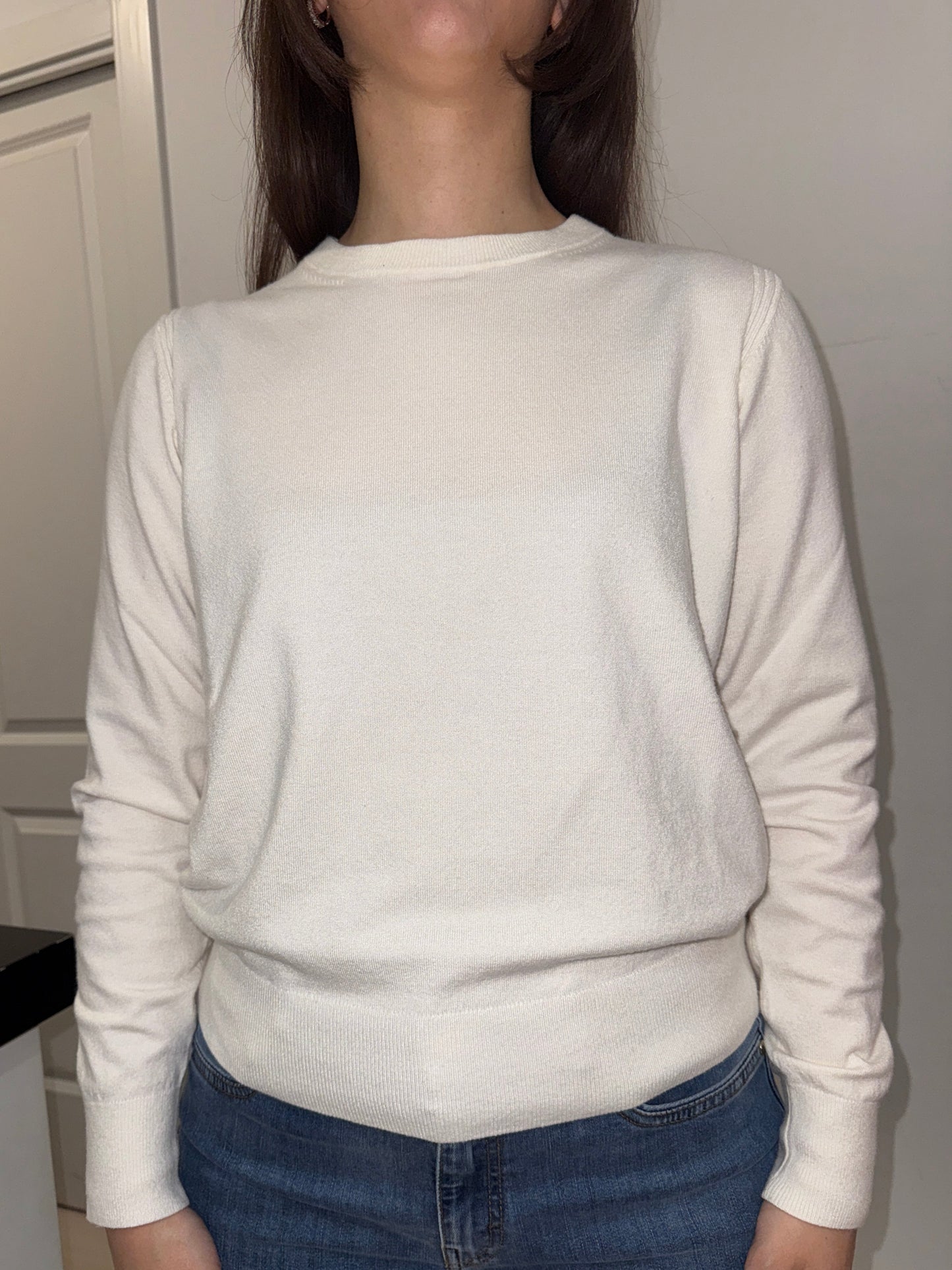 Pullover Girocollo in Viscosa