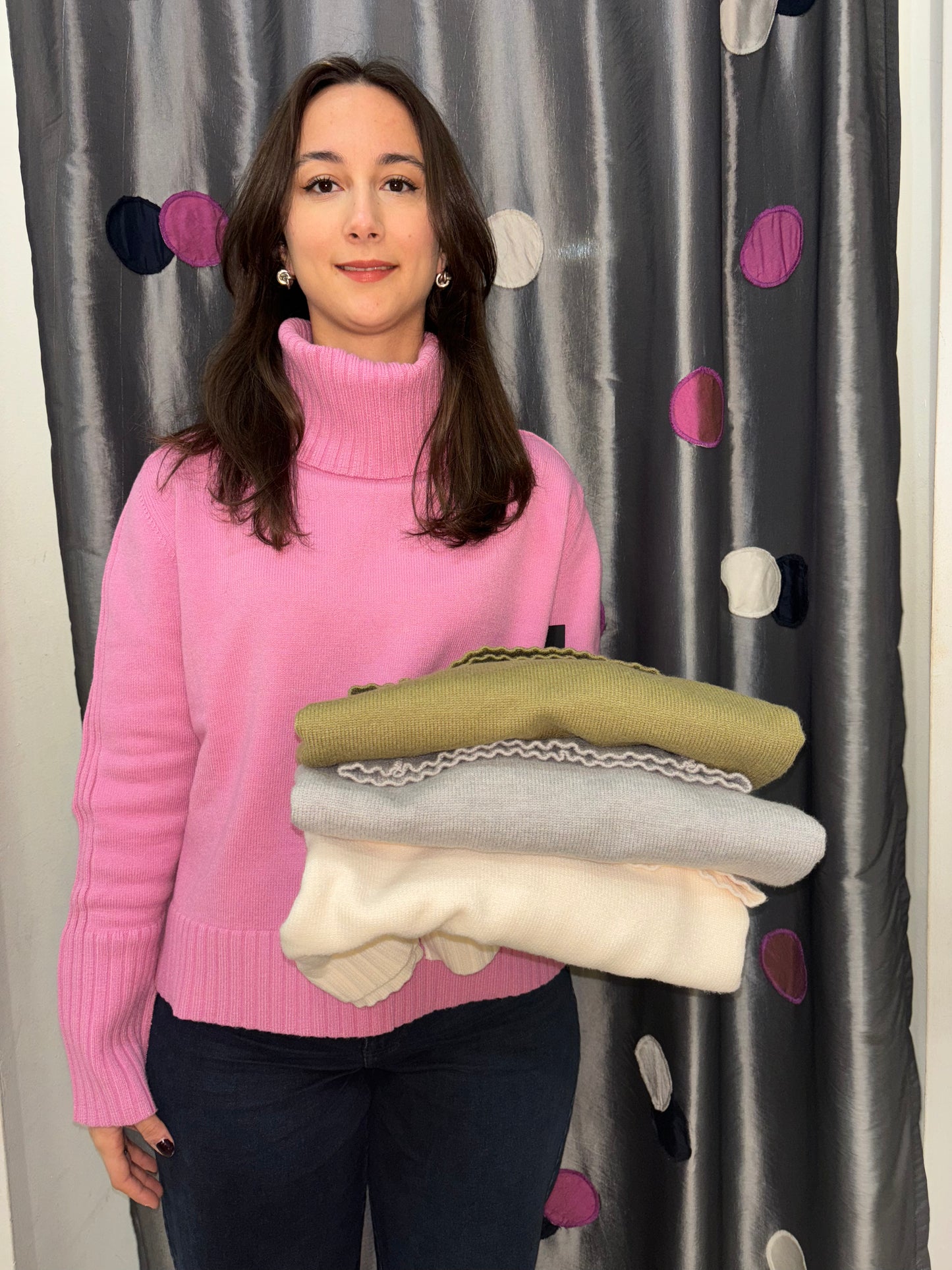 Pull con collo a ciambella RIVA TRICOT