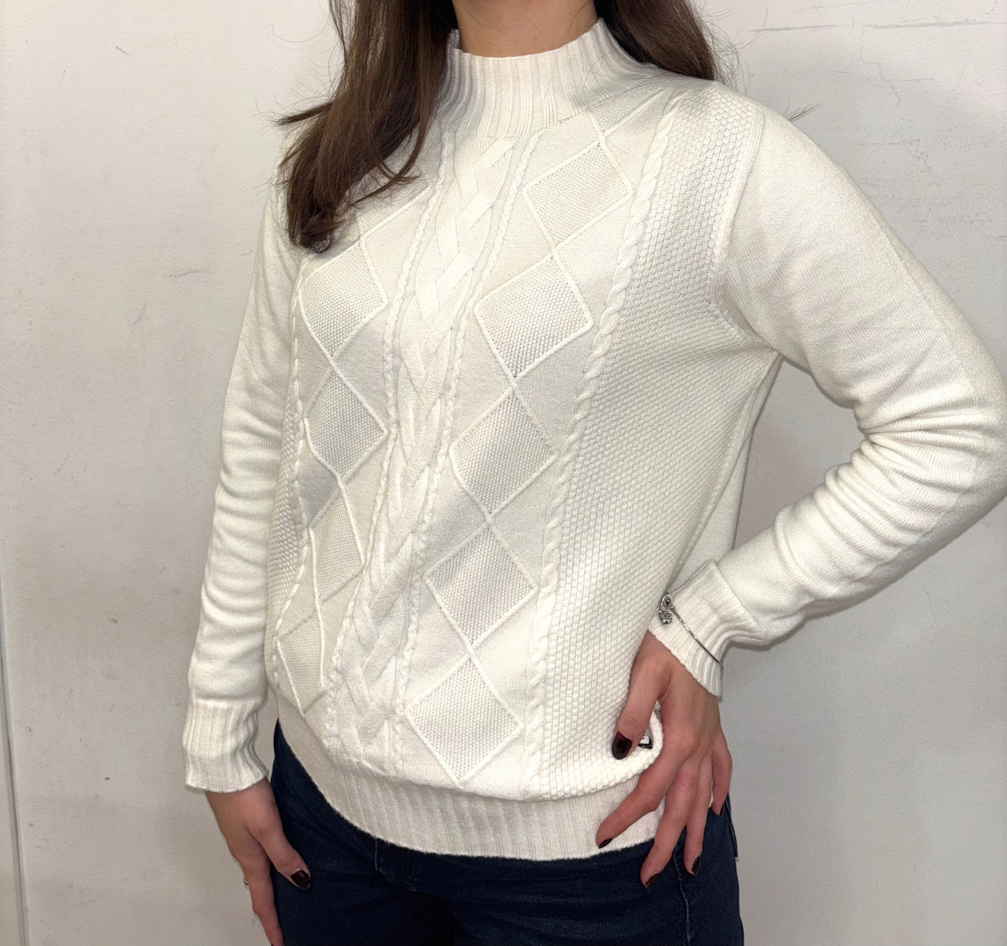 Pull con trecce