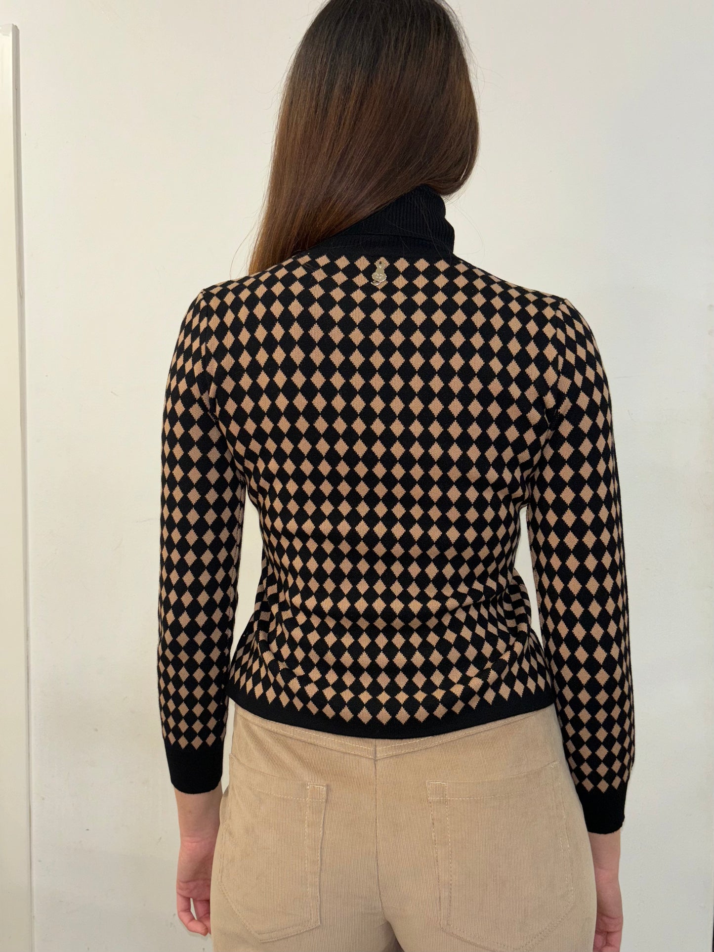 Maglia dolcevita rombi SISTE'S