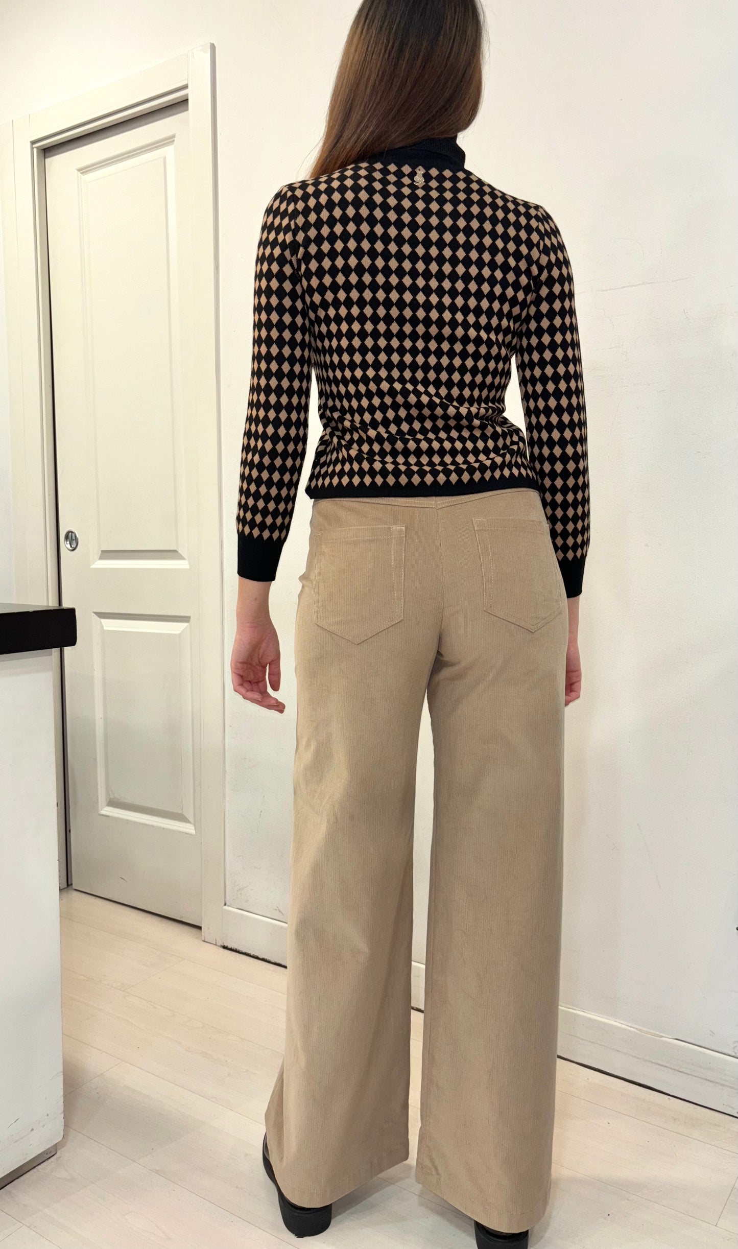 Pantalone millerighe palazzo CASHA iBlues