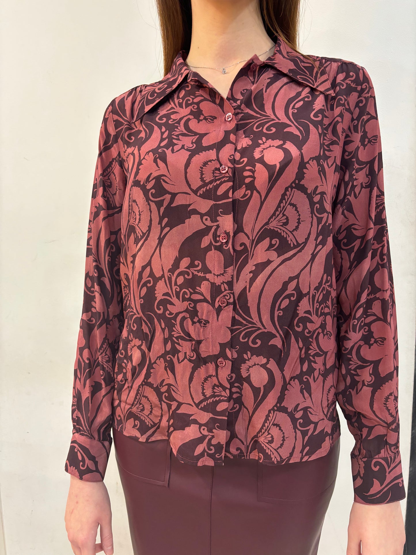 Blusa Bourdeaux a fantasia IL VENTO E LA SETA