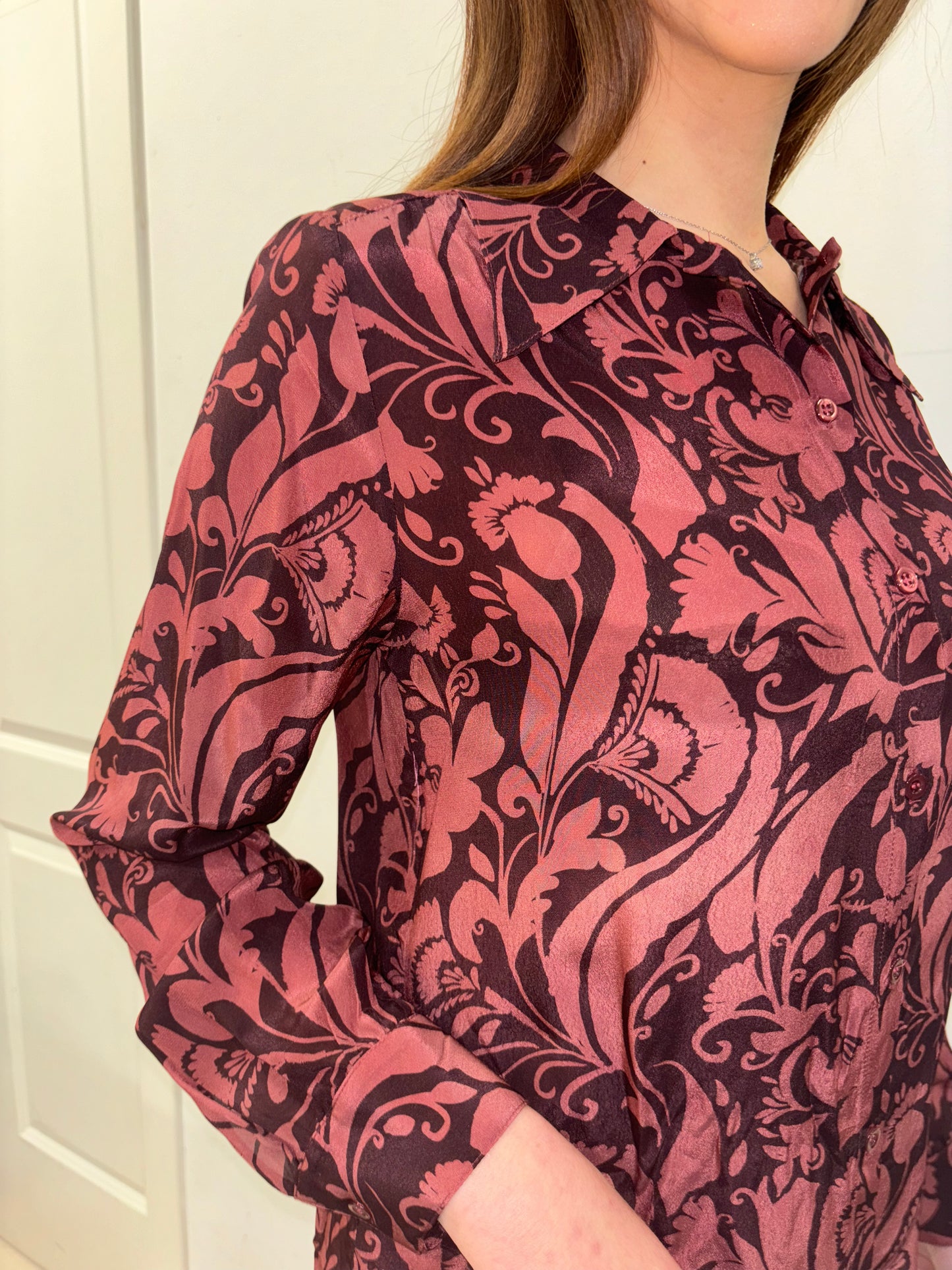 Blusa Bourdeaux a fantasia IL VENTO E LA SETA