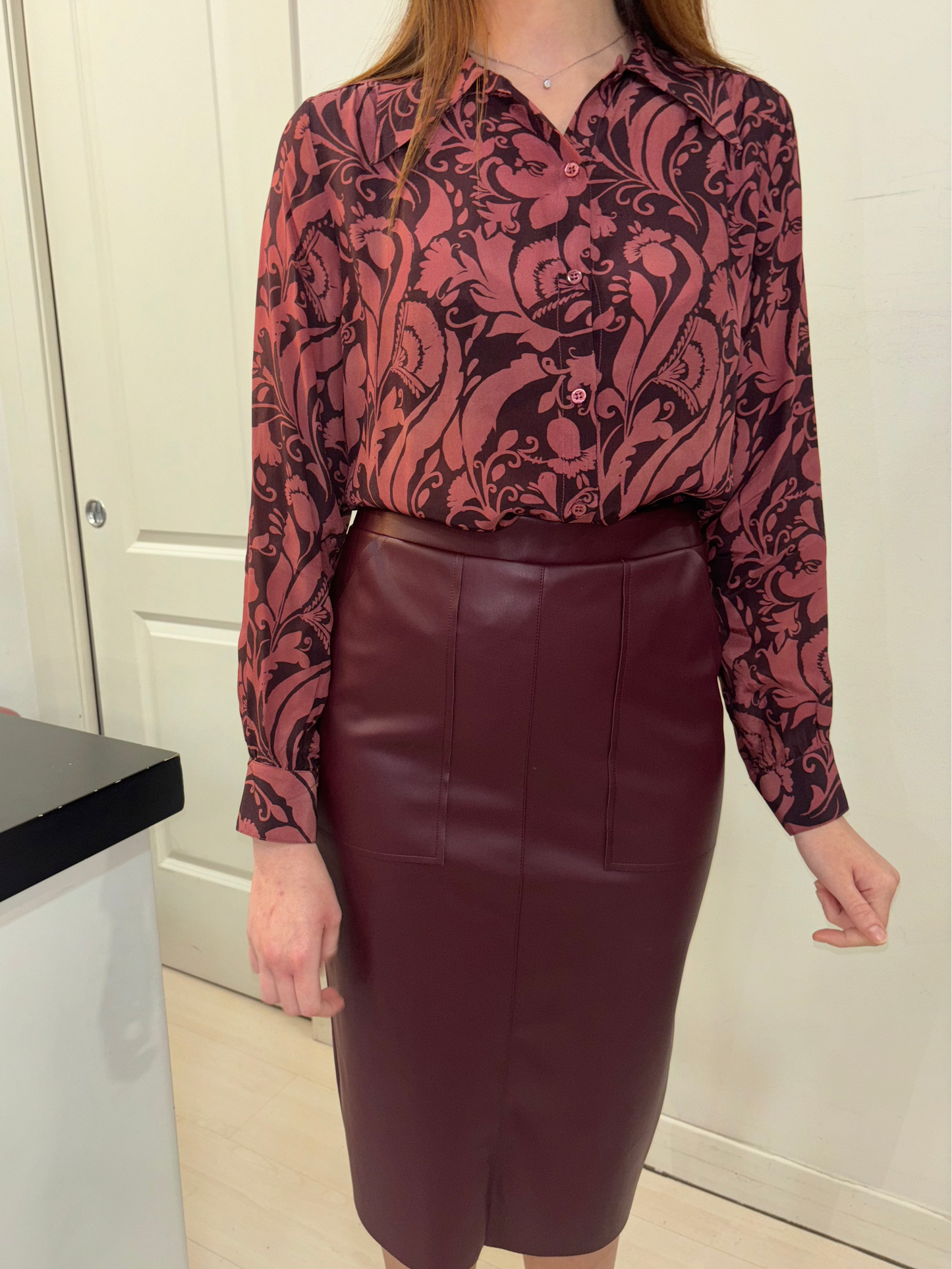 Blusa Bourdeaux a fantasia IL VENTO E LA SETA