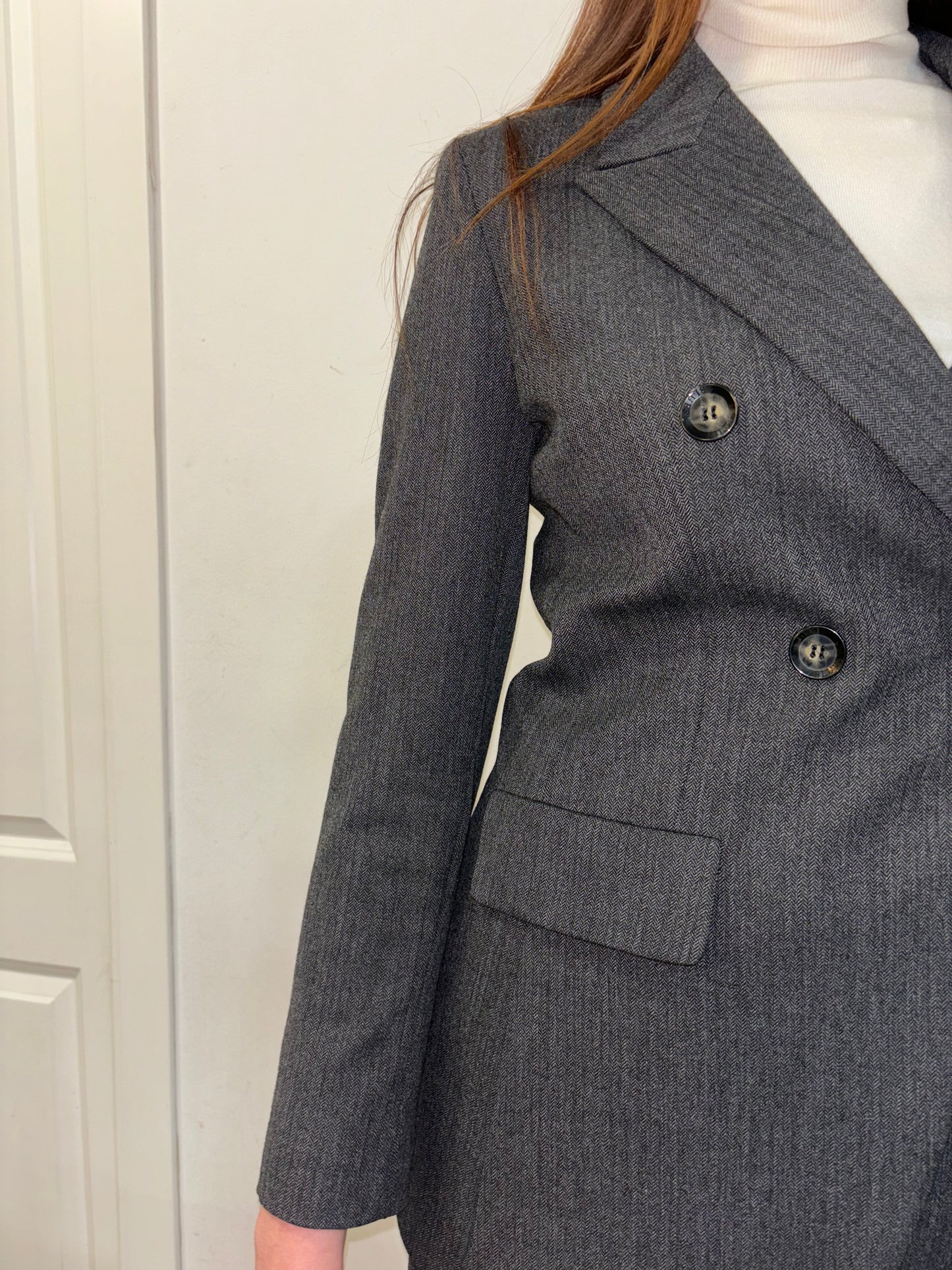 Giacca tailleur sartoriale microspigato iBlues