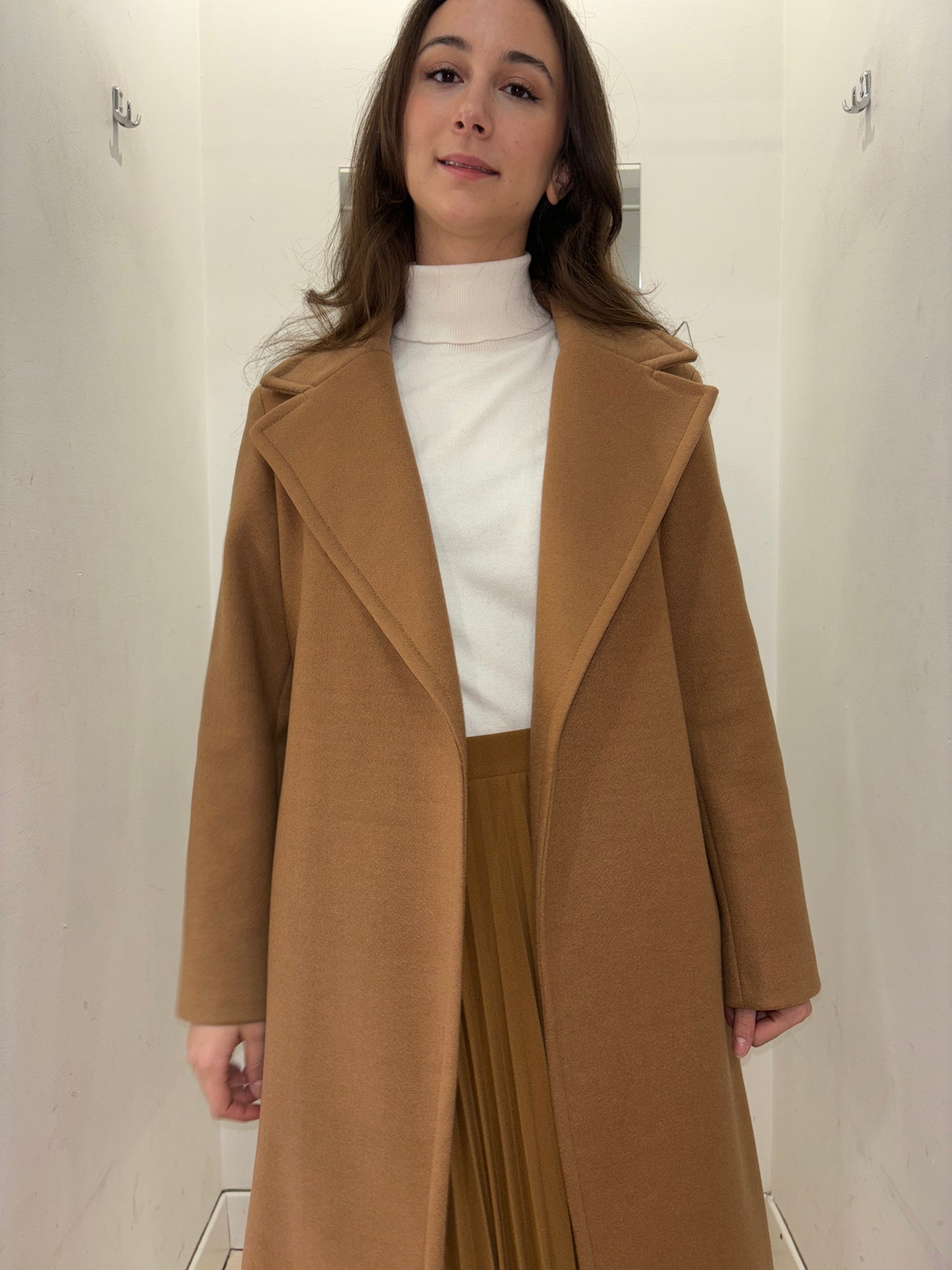 Cappotto lungo cammello iBlues
