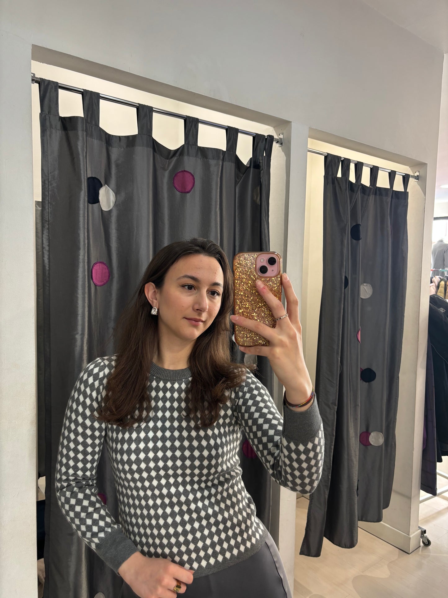 Maglia girocollo con rombi SISTE'S