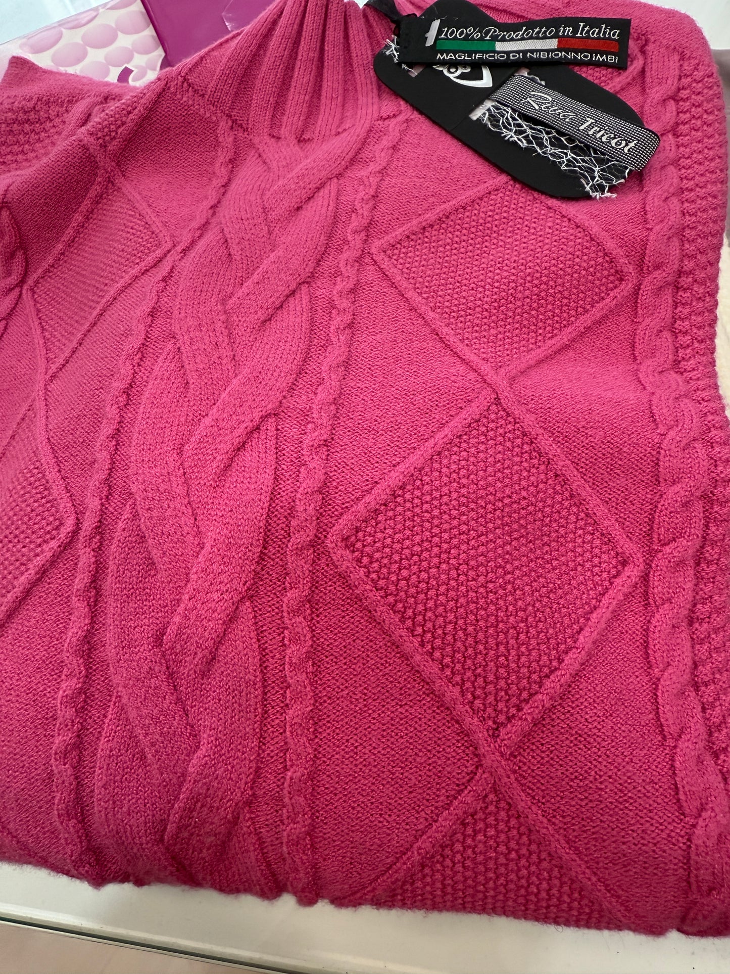 Pull con trecce