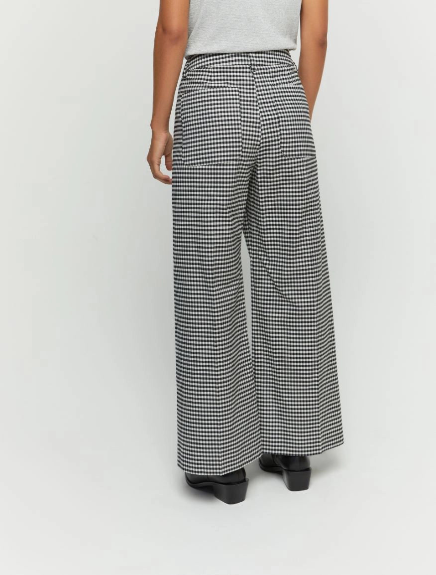 Pantalone palazzo a quadrettini iBlues
